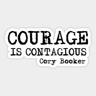 Cory Booker For President 2020 Quote Sticker